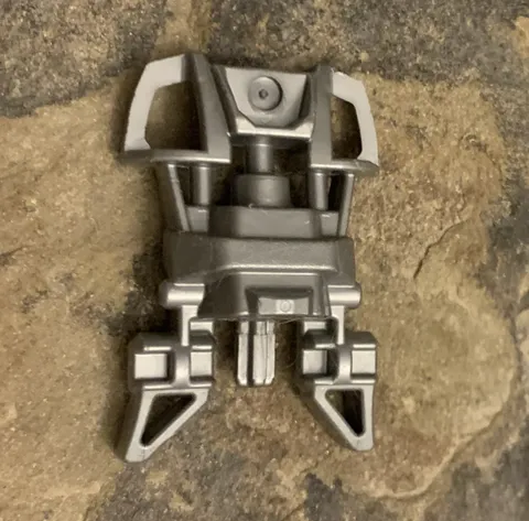 LEGO 87791 Black Bionicle Foot Small with Axle Connector
