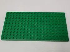 Vintage LEGO 700e 10x20 Plate Green slight wear 