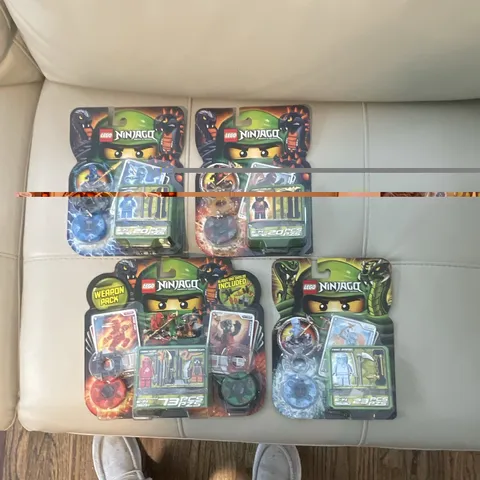 LEGO NINJAGO Weapon Pack Minifigure Lot of 5 Plastic Blister Pack Age 6+ all NRG