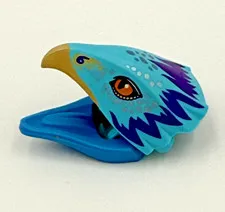 Lego Occamy Head & Jaw Newt's Case of Magical Creatures Bird Head Only Fantastic