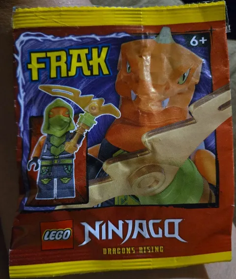 Lego Ninjago Minifigure - Frak - njo0977  New & Sealed - FRAK - Dragons Rising 