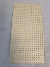 Lego White 16x32 Stud (5x10 Inches) Building Plate Baseplate Base Plate