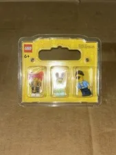 SEALED LEGO Build-A-Minifigure 3-Pack Blister Pack Bunny Costume, Trophy & Wig