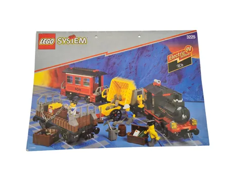 Lego® TRAIN Railway 3225 Instructions Steam Train Locomotive Set