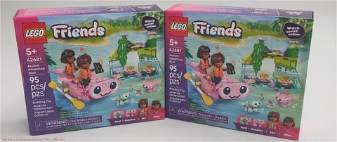 2 PACK!! LEGO Friends Axolotl Adventure Boat Kids Toy 42681