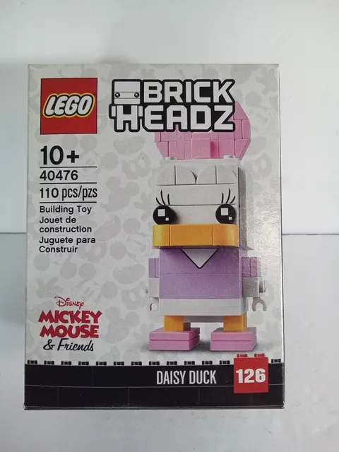 LEGO BRICKHEADZ: Daisy Duck (40476) | New | Sealed | Retired | Free Ship