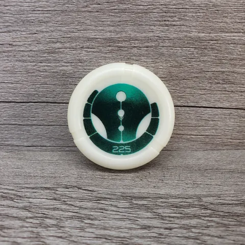 1x Lego Bionicle Kanoka Disk 5x5 Ga-Metru 225 Glow in the Dark 32171pb075