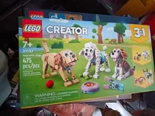 LEGO Creator 3-in-1 Adorable Dogs Building Set Boxed 475 pcs 7+ (31137)