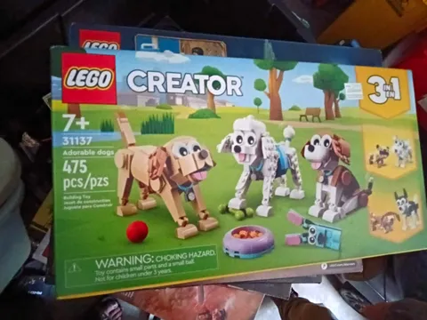 LEGO Creator 3-in-1 Adorable Dogs Building Set Boxed 475 pcs 7+ (31137)