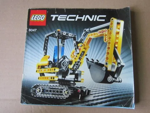 Lego Building Instructions Technic 8047 Excavator Excavator