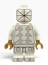 Official Lego Alignment SMART FIG Minifigure Test Print Prototype VERY RARE!