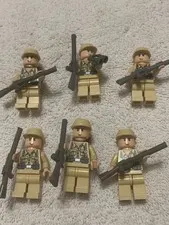 LEGO®: MiniFigures - Military Solders Six (6)