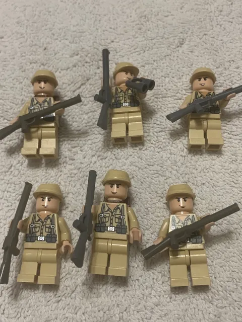 LEGO®: MiniFigures - Military Solders Six (6)