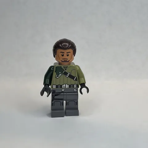 Lego Star Wars Kanan Jarrus Minifigure 75053 Dark Brown Hair