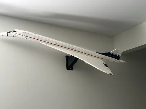 Wall Mount for LEGO® Concorde 10318 – Display Stand - Support Mural
