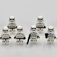 Lego Stormtrooper Lot Of 6 Minifigure Imperials Sw1326 Sw1137 Sw0578