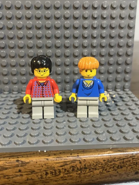 Vintage Lego Harry Potter And You Weasley Mini figures Early 2000s