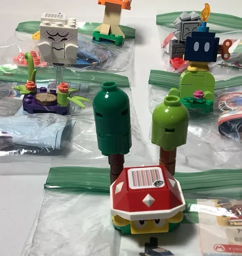 LEGO Super Mario Character Figures Lot of 5 Assorted
