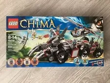NEW 2013 LEGO Legends of Chima Series Set #70009 WORRIZ' COMBAT LAIR (664 Pcs)
