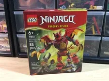 New Sealed Lego Ninjago #71851 Dragons Rising Kai's Dragon Mech Battle Pack 85pc