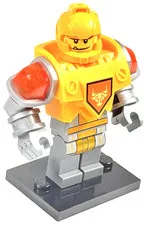 [LEGO] Battle Suit Axl Minifigure Nexo Knights Armor Toy nex079 Set 70365 Very G