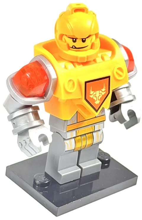 [LEGO] Battle Suit Axl Minifigure Nexo Knights Armor Toy nex079 Set 70365 Very G