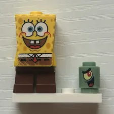LEGO SpongeBob SquarePants & Plankton Minifigures