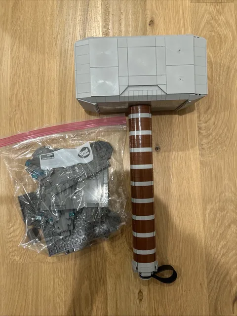 LEGO Thor's Hammer Mjolnir #76209 Incomplete Set