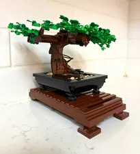 LEGO Icons Bonsai Tree 10281 Botanical Collection Set 878 pcs Without Box
