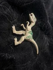 LEGO JURASSIC WORLD Dinosaur Coelophysis Galliminus Dark Green Stripe Minifigure
