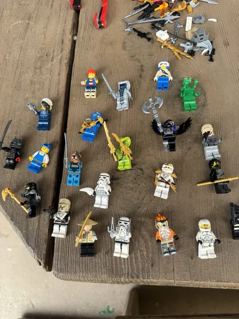 LEGO Bulk Lot Bagged Mixed Minifigures, Accessories & Assorted Parts