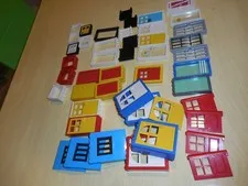 Lego Vintage Jail doors windows and door frames