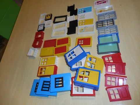 Lego Vintage Jail doors windows and door frames