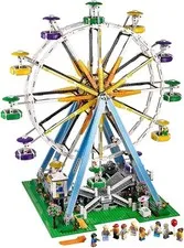 LEGO CREATOR: Ferris Wheel (10247) Preowned w/ Manual NO BOX -REBRICKS