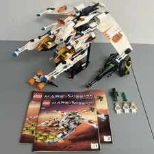 Lego Mars Mission Set 7644 MX-81 Hypersonic Operations Aircraft Complete *READ*