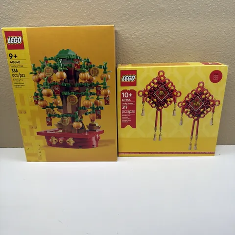 Lego Lucky Knots 40756 & Money Tree 40648 Bundle New And Sealed