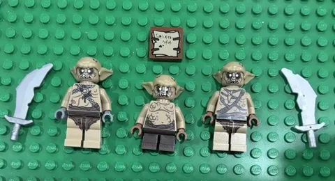 LEGO The Hobbit 79010 King Battle 2 Goblin Soldiers and Scribe Minifigures