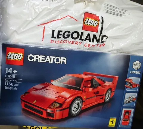 LEGO Creator Expert Ferrari F40 10248 Ferrari Supercar Retired NEW