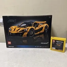 LEGO TECHNIC: McLaren P1 (42172) + McLaren P1 Logo GWP #6535736 Both Sealed