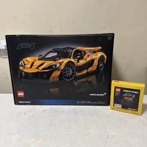 LEGO TECHNIC: McLaren P1 (42172) + McLaren P1 Logo GWP #6535736 Both Sealed