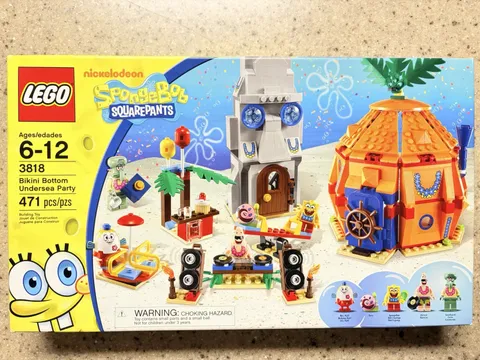 LEGO SpongeBob SquarePants: Bikini Bottom Undersea Party (3818) New Sealed