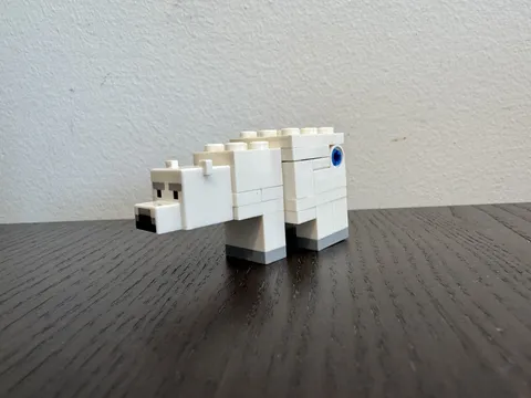Lego minecraft Polar Bear Set 21142 The polar igloo Mini Fig White