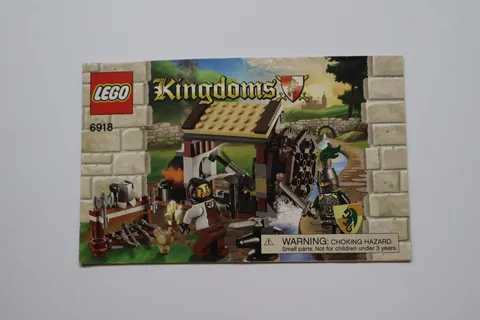LEGO® Kingdoms 6918 Blacksmith Attack Instruction Manual Only!
