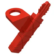 LEGO® Part 4498 - Minifigure Arrow Quiver with 2 Arrows