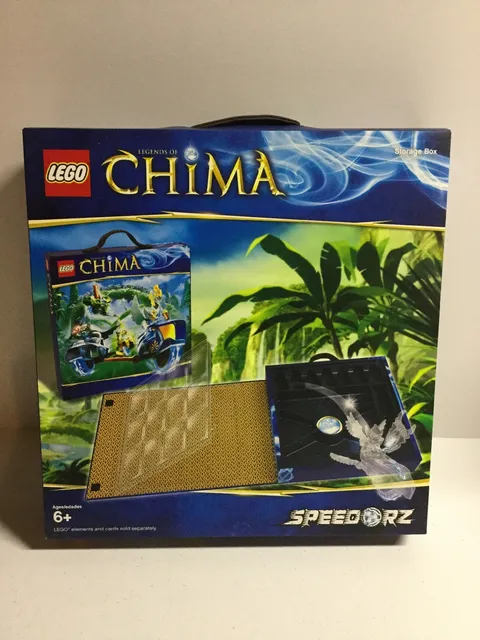 BRAND NEW - LEGO LEGEND OF CHIMA STORAGE BOX CASE SPEEDORZ LEGO 850775