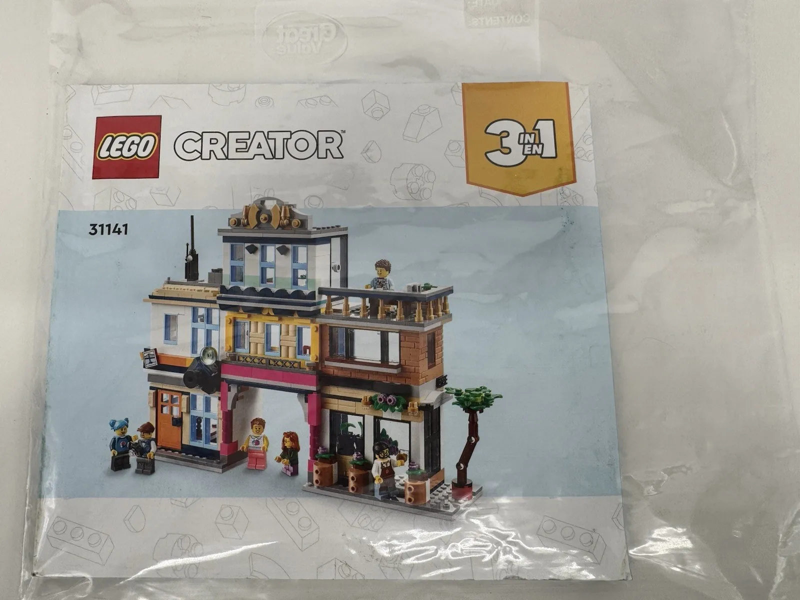 LEGO Creator 3-in-1 Main Street Instruction Manual Booklet Only Set 31141