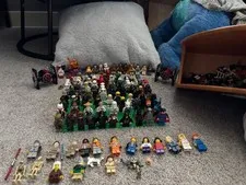legos.    Individual mini figs