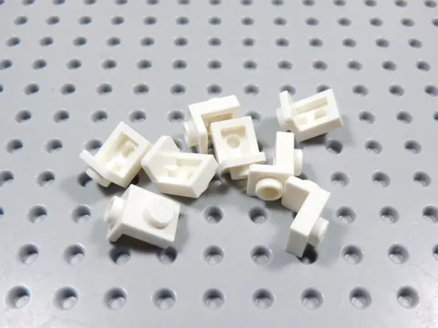 LEGO Lot of 8 White 1x1-1x1 Brackets BB