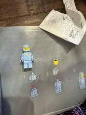 LEGO Bright Light Blue Space Minifigure New Exclusive Set 11374 Pinball Machine