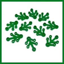New Lego Green 4 X 3 Plant Leaves Lot of 10
